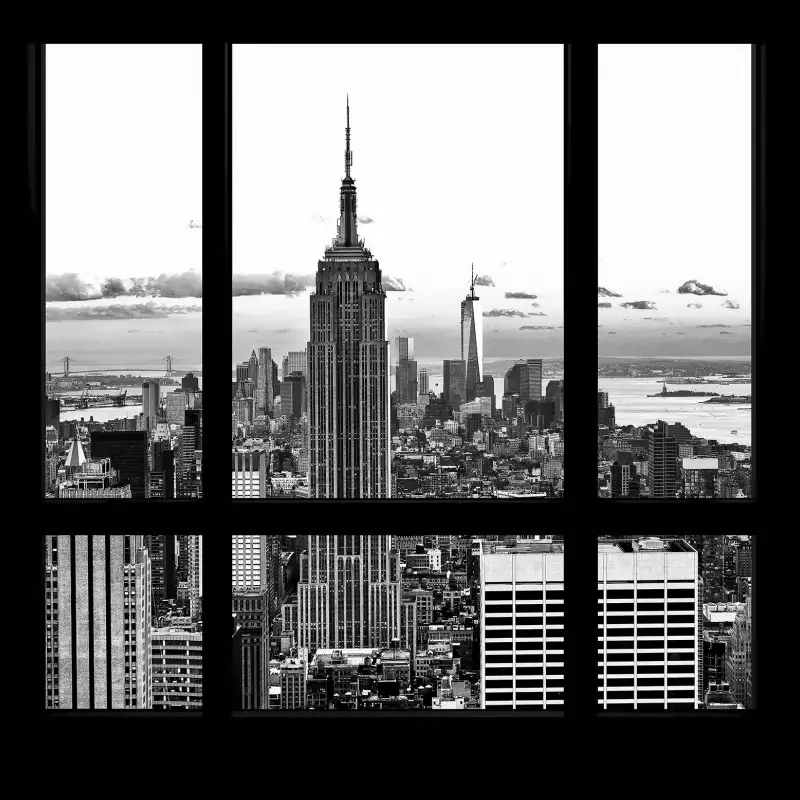 Affiche 50x70 Marcel NEW YORK Empire State Building Taille 30 x 40 cm