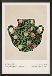 Vase céramique Lencia 5 de william Morris - affiche vintage