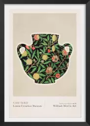 Vase céramique Lencia 5 de william Morris - affiche vintage