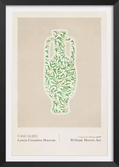 Vase céramique 7 de William Morris - affiche vintage