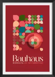 Exposition Bauhaus bordeaux - affiche vintage