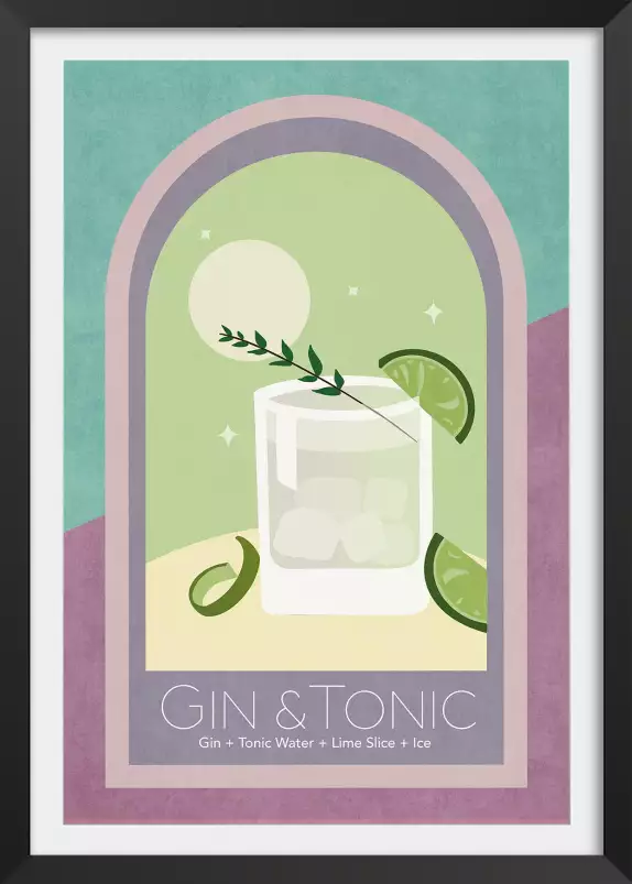 Cocktail Tonic - affiche aperol spritz