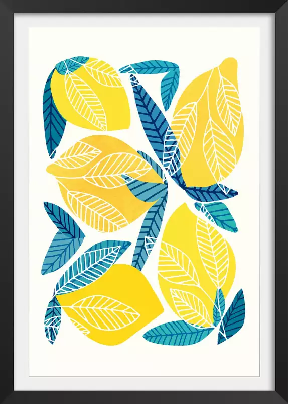 Lemon tree - affiche fruit