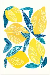 Lemon tree - affiche fruit