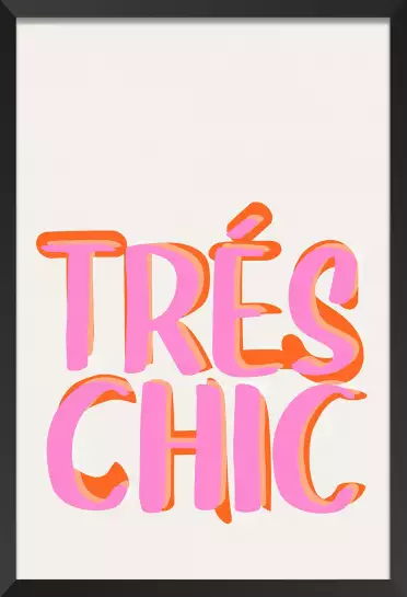 Très chic - tableau minimaliste