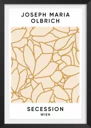 Secession viennoise - affiche d'art