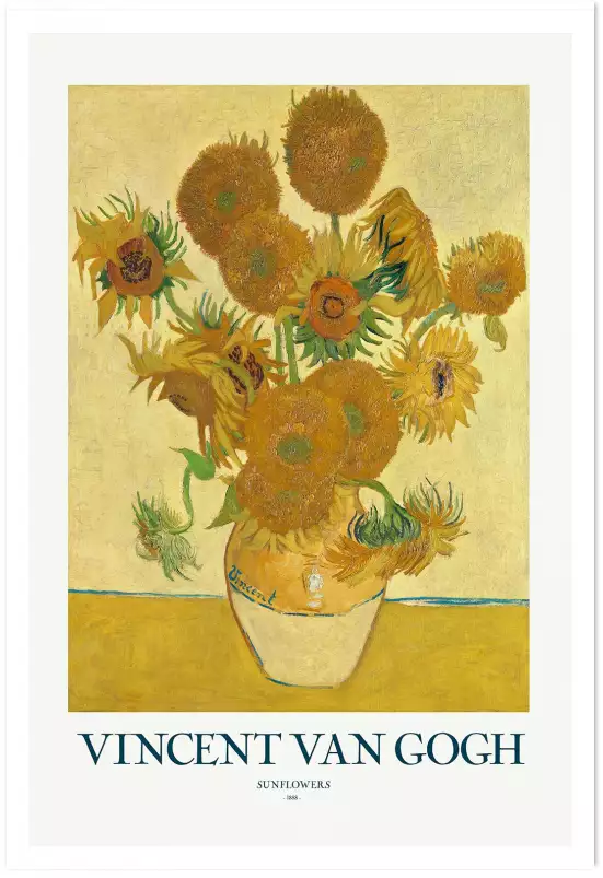 Les Tournesols - Tableau de Vincent Van Gogh