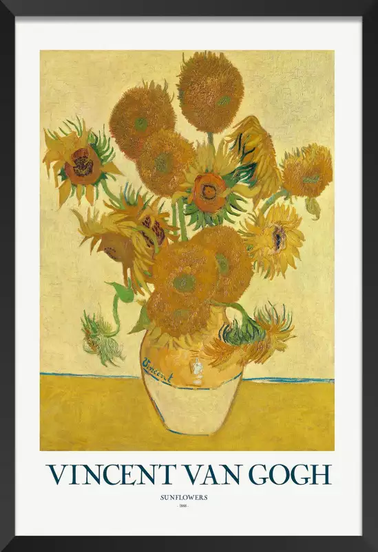 Les Tournesols - Tableau de Vincent Van Gogh