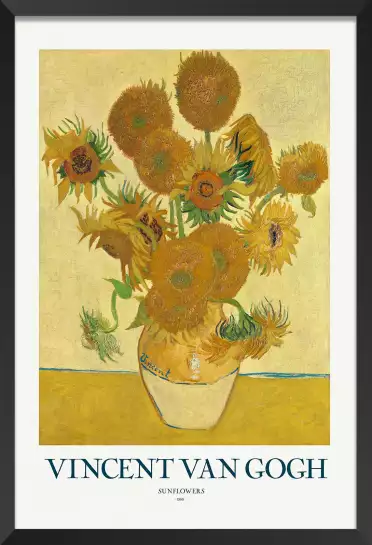 Les Tournesols - Tableau de Vincent Van Gogh