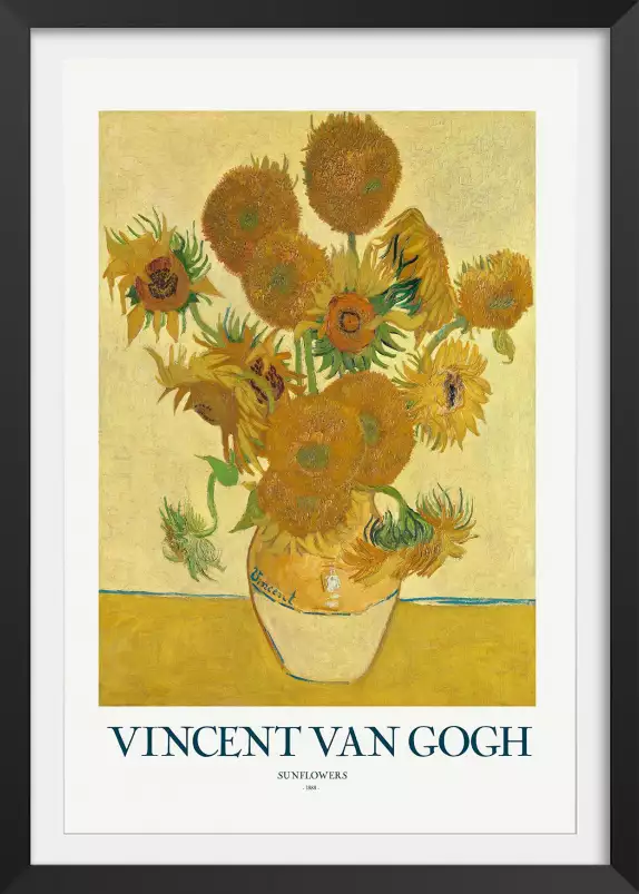 Les Tournesols - Tableau de Vincent Van Gogh