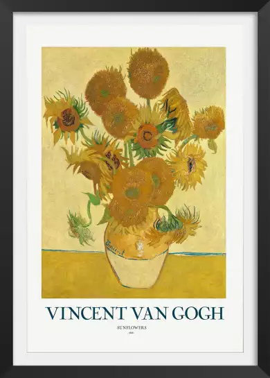 Les Tournesols - Tableau de Vincent Van Gogh