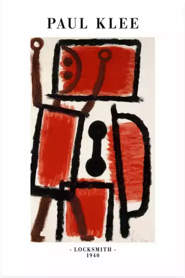 Serrurier 1940 - Tableau de Paul Klee