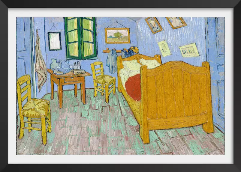 La chambre à coucher - Tableau de Vincent Van Gogh