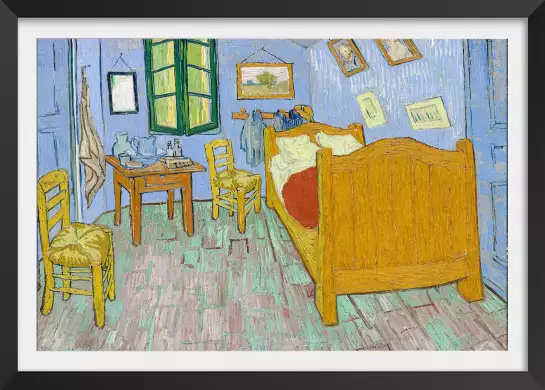 La chambre à coucher - Tableau de Vincent Van Gogh