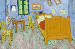 La chambre à coucher - Tableau de Vincent Van Gogh