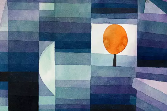 Le signe avant coureur de l'automne - Tableau de Paul Klee