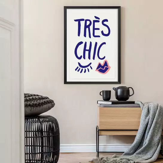 Très chic 2 - affiche citation francaise