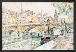 Le Pont Neuf de Paul Signac - tableau célèbre