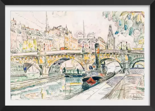 Le Pont Neuf de Paul Signac - tableau célèbre