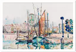 La Rochelle de Paul signac - tableau célèbre