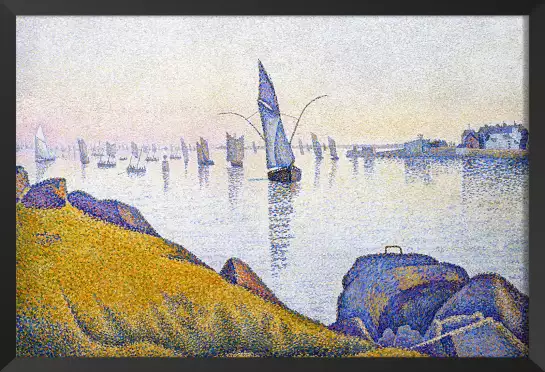 La couleur de l'eau de paul Signac - tableau célèbre