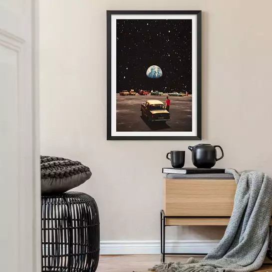 Space view - affiche astronomie