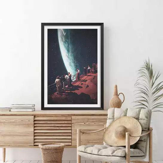 Space balcon - affiche astronomie