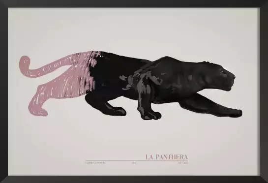 La panthéra - peinture animal