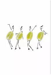 Mesdemoiselles citrons - affiche cuisine humour