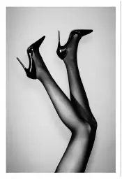 Levez les talons - affiche design