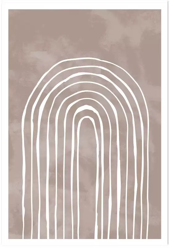 Arch one way - poster minimaliste