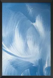 Acrylique vagues - tableau abstrait