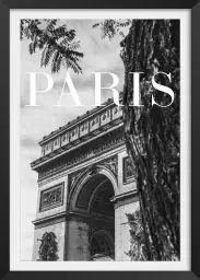 Texte Paris - photographie paris en noir et blanc