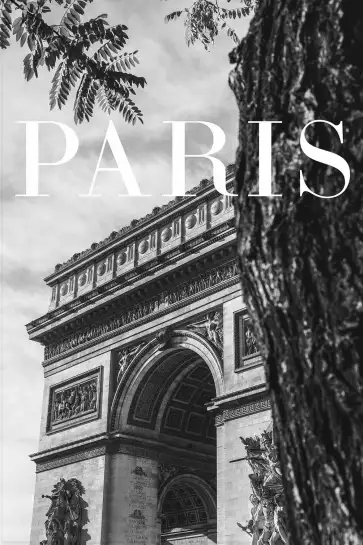 Texte Paris - photographie paris en noir et blanc