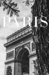 Texte Paris - photographie paris en noir et blanc