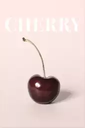 Cherry one - affiche café