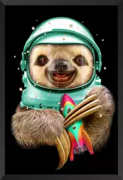 Spacesloth - poster chambre ado