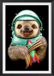 Spacesloth - poster chambre ado