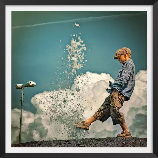 Splash boy - photo contemporaine