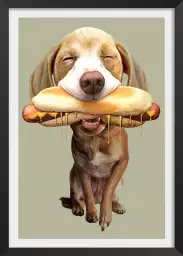 Hot-dog - poster chambre ado