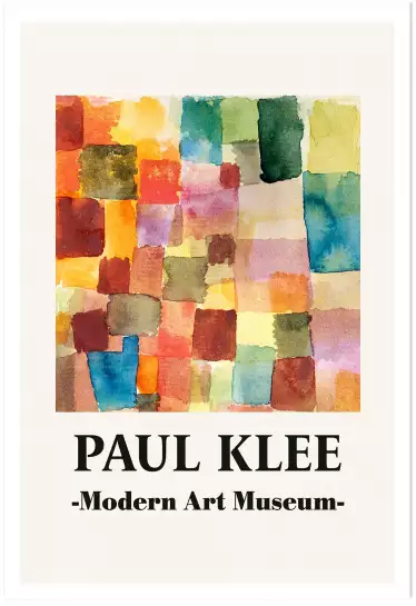 Modern art museum - Tableau de Paul Klee