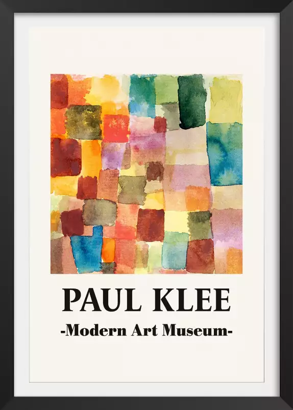 Modern art museum - Tableau de Paul Klee