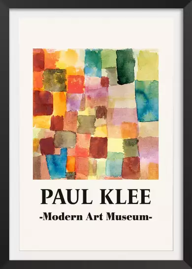 Modern art museum - Tableau de Paul Klee