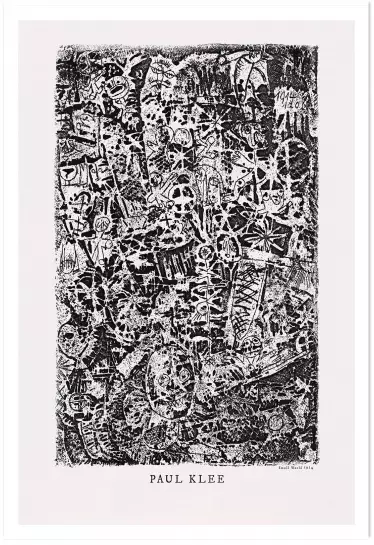 Petit monde 1914 - Tableau de Paul Klee