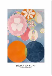 Hilma af Klint Les affiches n°2 - tableau celebre femme