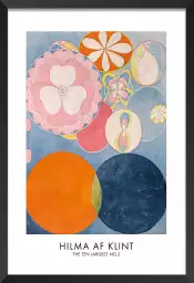 Hilma af Klint Les affiches n°2 - tableau celebre femme