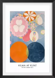 Hilma af Klint Les affiches n°2 - tableau celebre femme