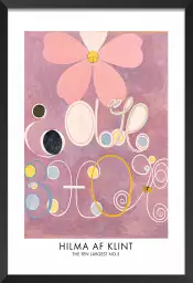 Hilma af Klint Les affiches n°5 - tableau celebre femme