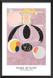 Hilma af Klint Les affiches n°6 - tableau celebre femme