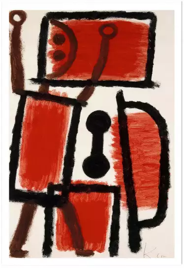 Serrurier, 1940 - Tableau de Paul Klee
